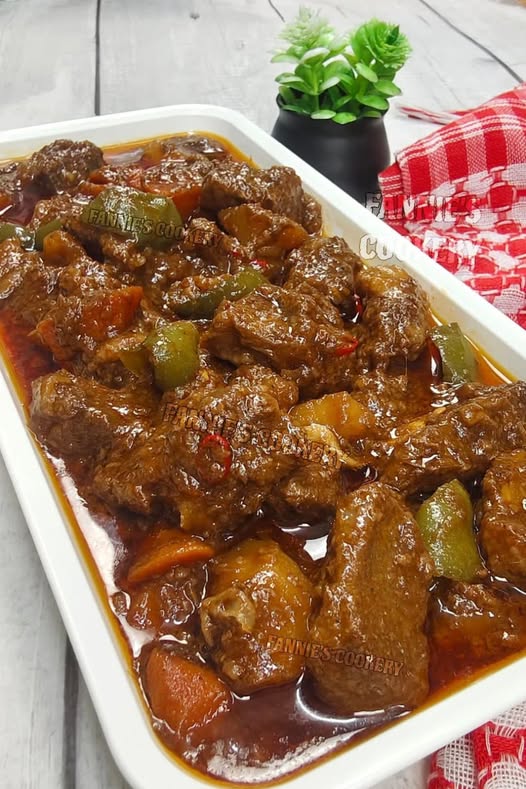 Simple BEEF Mechado: My Version – A Savory, Filipino Classic with a Personal Twist