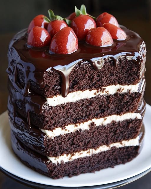 Dark Chocolate Cake Recipe