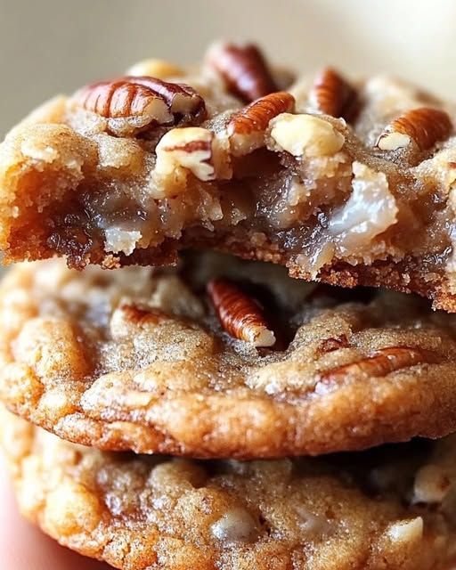 "Pecan Pie Cookies: Sweet Handheld Indulgence"