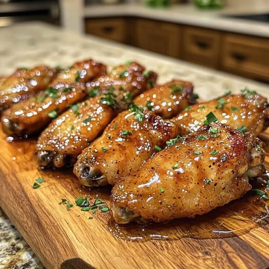 Sticky Dry Rub Wings with Sweet Glaze: A Perfectly Crispy and Flavorful Treat