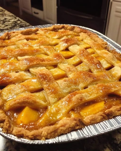 Grandma’s Peach Cobbler Pie: A Sweet, Comforting Classic