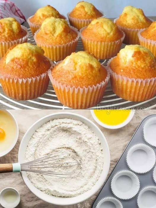 Super Fluffy Homemade Muffins: A Perfectly Light and Tender Treat