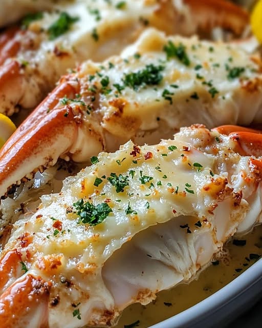 Butter-Baked Crab Legs: A Seafood Delight