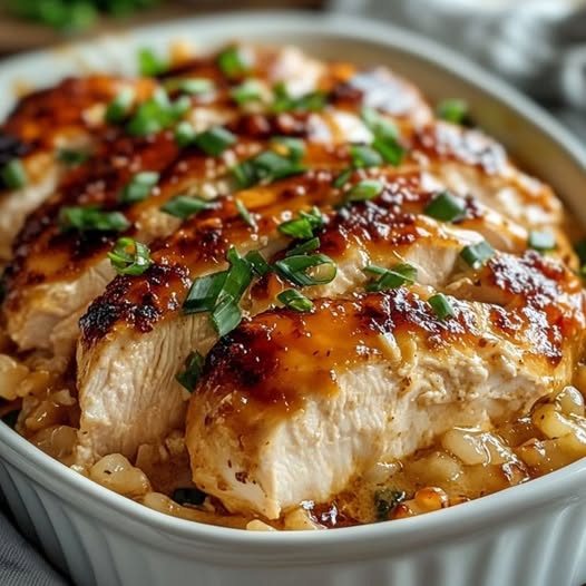 No-Peek Chicken Casserole