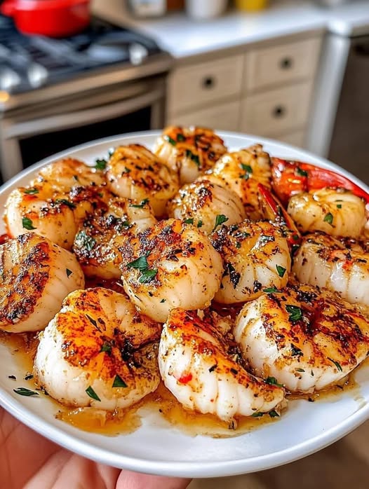 Garlic Butter Lobster and Scallops: A Decadent Seafood Delight