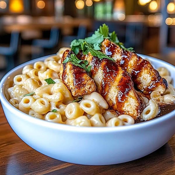 Grilled Chicken with Mac and Cheese: A Comfort Food Combo