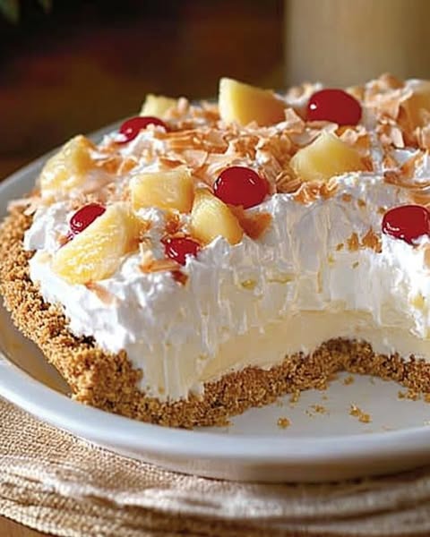 Pina Colada Pie: A Tropical Delight in Every Bite