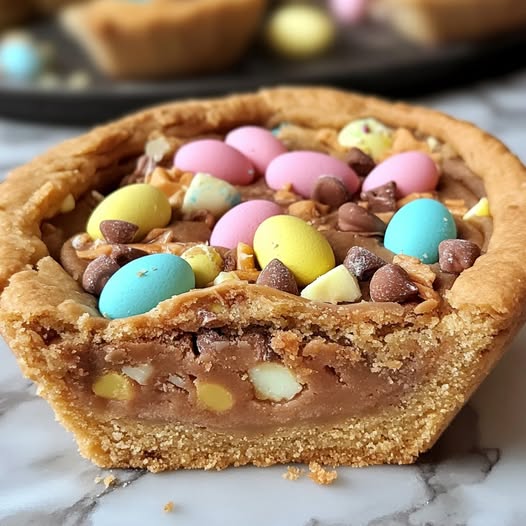 Mini Egg Cookie Pie Recipe