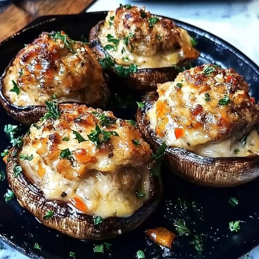 Crab Stuffed Mushrooms: A Flavorful, Elegant Appetizer