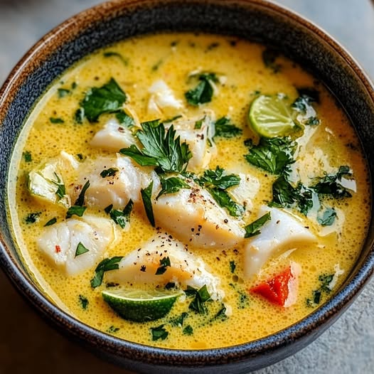 Coconut Lime Fish Soup: A Tropical, Flavor-packed Delight