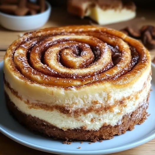 Cinnamon Roll Honeybun Cheesecake: A Decadent Dessert Fusion