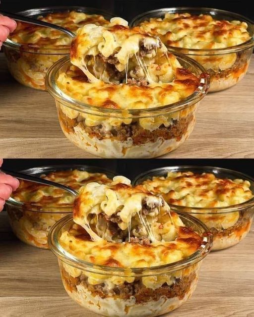 Savory Pasta and Meat Bake: A Hearty, Comforting Meal