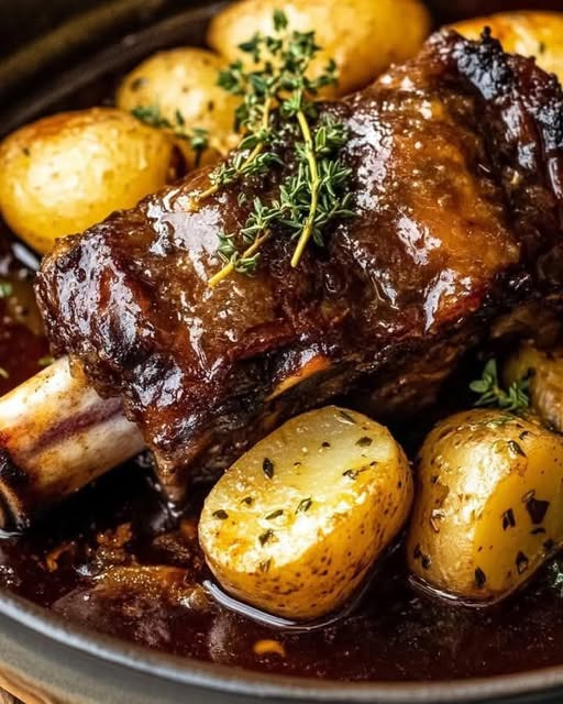 Braised Short Ribs with Herb Potatoes: A Comforting, Flavor-Packed Meal