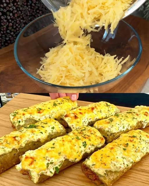 Stuffed Potato and Zucchini Patties with Cheesy Minced Meat Filling: A Flavorful Twist on Comfort Food