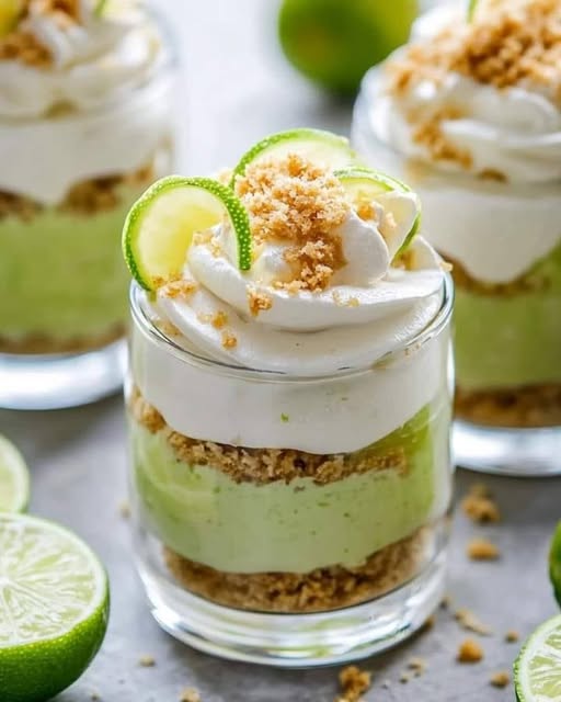 No-Bake Key Lime Parfaits: A Refreshing and Easy Dessert