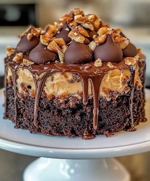 Luxurious German Chocolate Poke Cake: Decadent Layers of Flavor