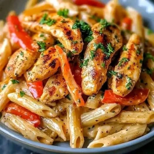 Spicy Cajun Chicken Alfredo Pasta: Creamy, Bold, and Flavorful!