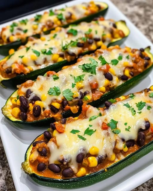 Mexican Zucchini Boats: A Flavorful and Healthy Mexican-Inspired Dish