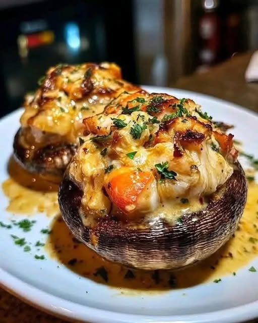 Crab Stuffed Mushrooms: A Savory Bite of Luxury