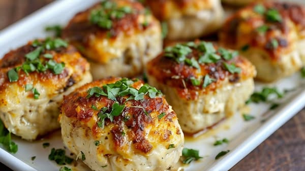 Baked Garlic Parmesan Chicken Mini Meatloaves: A Flavorful Twist on a Classic Favorite