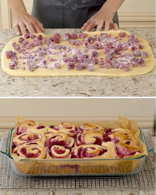 Raspberry Swirl Sweet Rolls: A Sweet, Fruity Delight