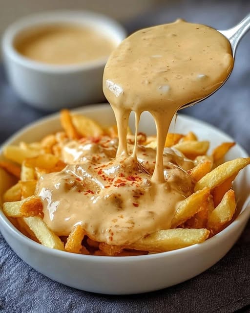 Melt-in-Your-Mouth Cheese Sauce for French Fries: A Perfectly Creamy Companion