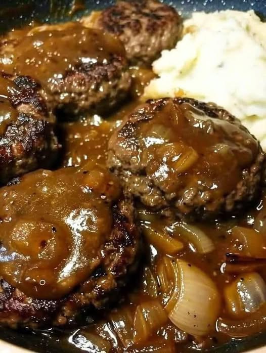 Smothered Hamburger Steak