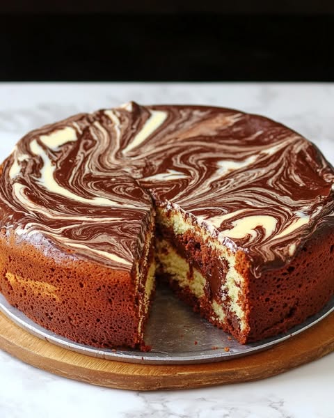 Marble Cake: A Swirl of Flavors in Every Bite