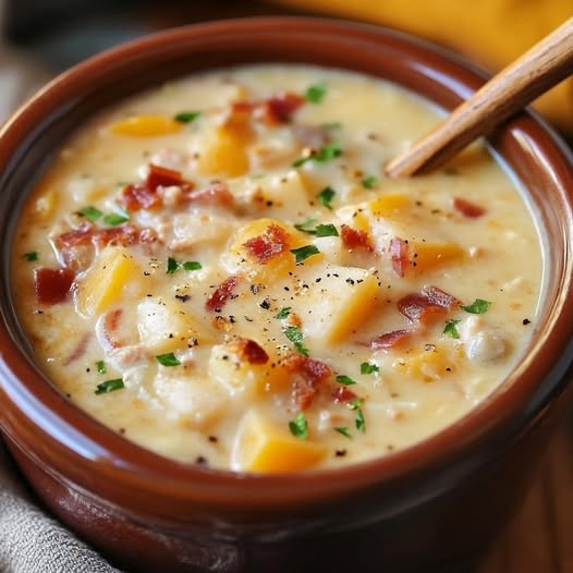 Crock Pot Crack Potato Soup Recipe