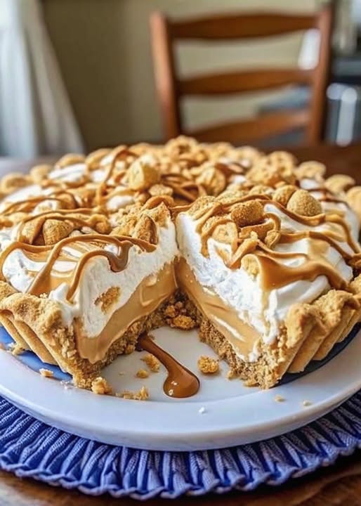 No Bake Peanut Butter Pie