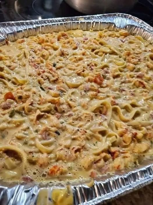 Crawfish Fettuccine - Creamy, Rich, and Full of Flavor