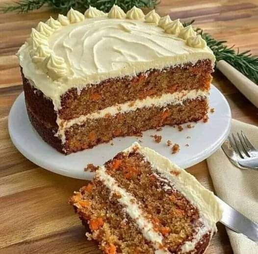 Classic Carrot Cake with Cream Cheese Frosting