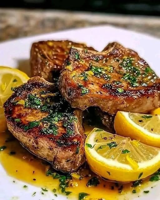 Lemon Garlic Butter Lamb Chops: A Zesty, Tender Delight