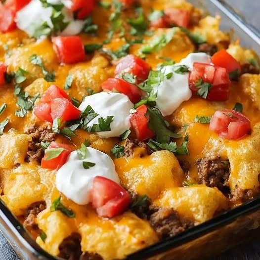 Tater Taco Casserole: A Flavor-Packed, Comforting Dish for the Whole Family!