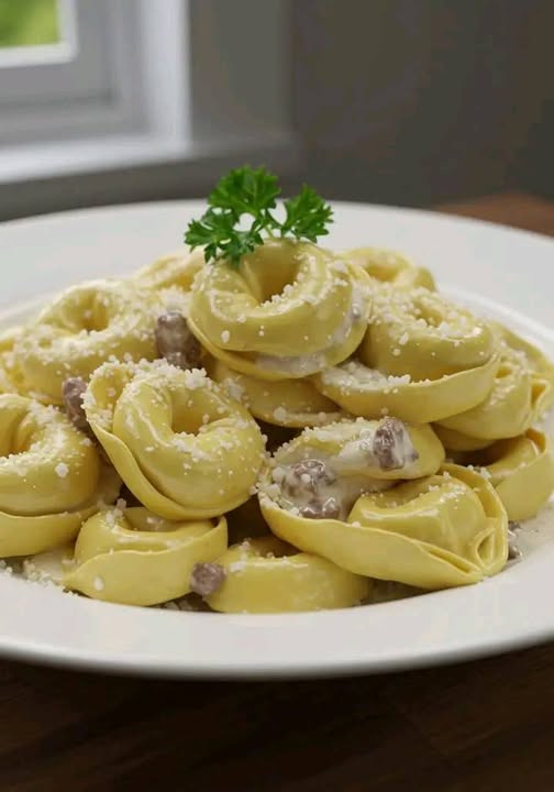 Beef Tortellini Alfredo: A Rich and Hearty Pasta Delight