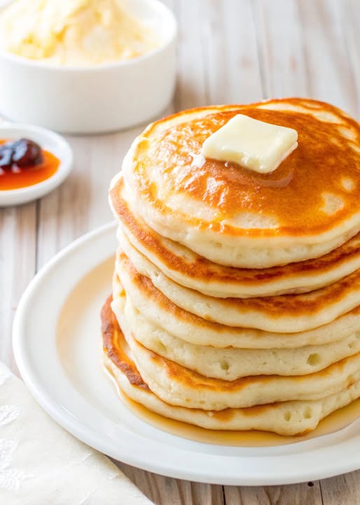 Homemade Pancakes: Fluffy, Golden Perfection