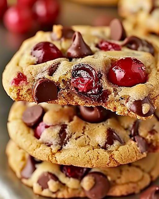 Maraschino Cherry Chocolate Chip Cookies: A Sweet and Fruity Twist on a Classic