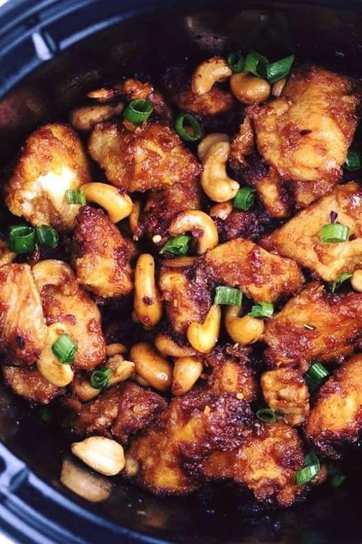 Crock Pot Cashew Chicken Recipe