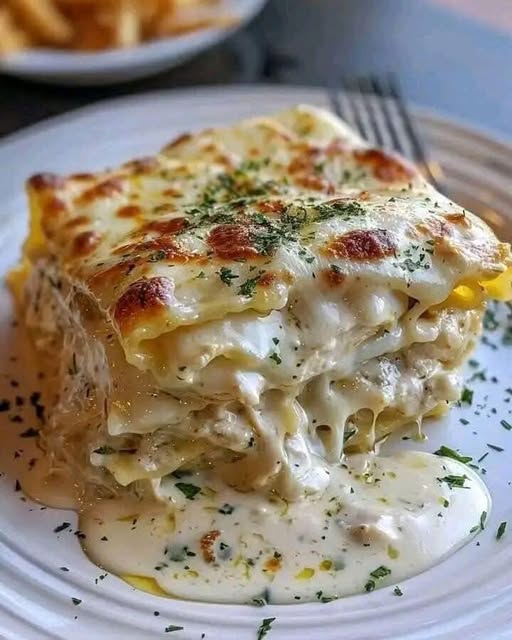 Creamy Chicken Lasagna with White Sauce: A Delicious Twist on a Classic Favorite