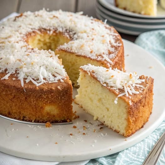 Brazilian Coconut Cake (Bolo de Coco)