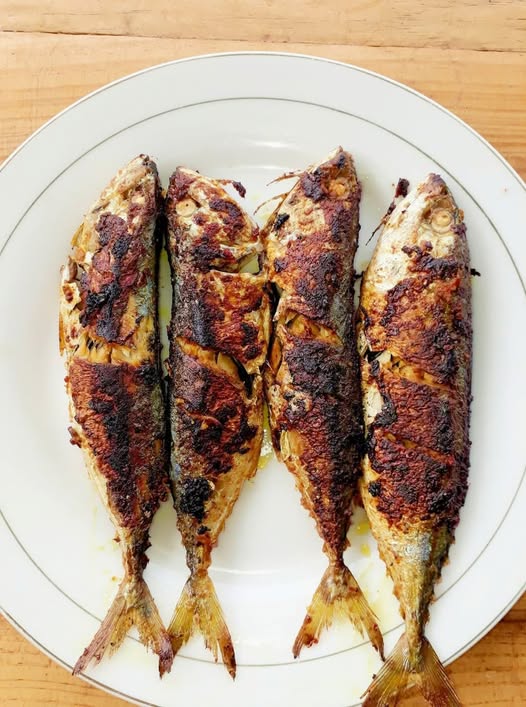 Teflon Grilled Mackerel – A Quick and Flavorful Seafood Dish