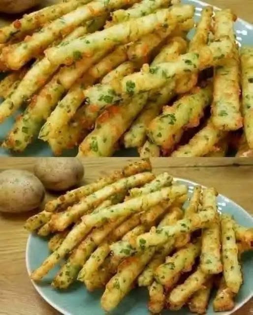 Crispy Parmesan Potatoes