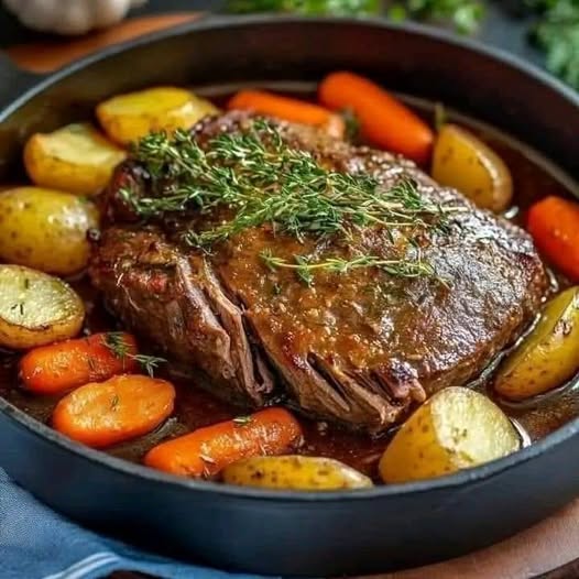 Pot Roast with Potatoes and Carrots