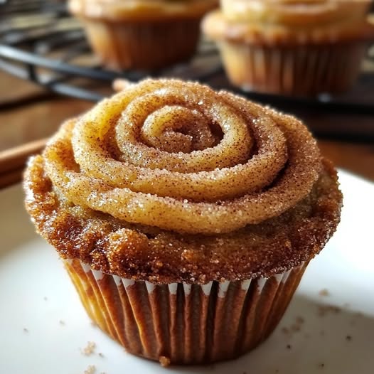 Cinnamon Sugar Swirl Muffins