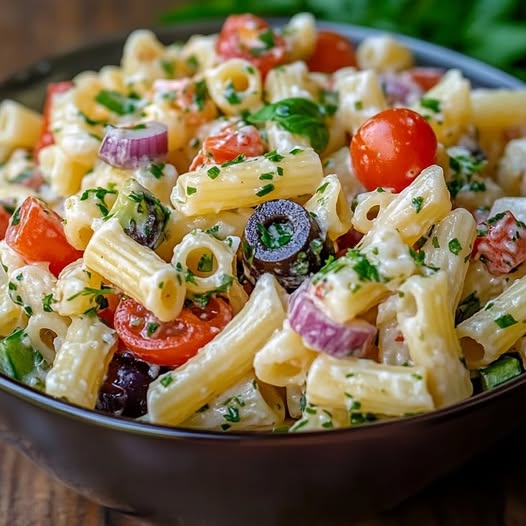 Colorful and Zesty Pasta Salad That Will Surprise Your Whole Family