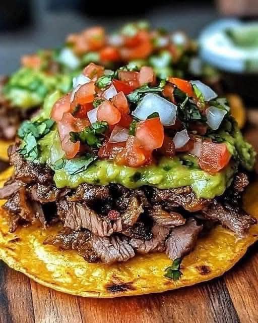 Carne Asada Tostadas