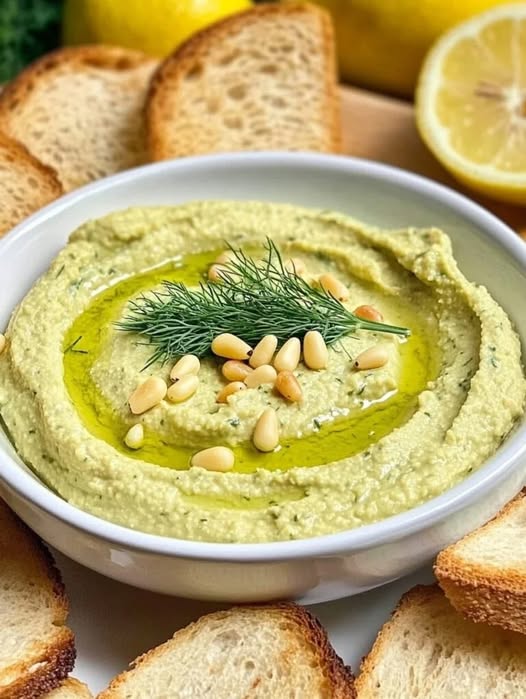 Vegan Lemon Dill Hummus: A Fresh and Flavorful Twist on a Classic