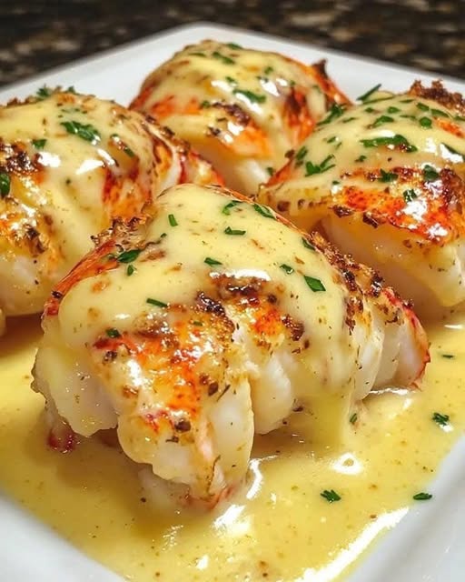 Creamy Garlic Butter Lobster Tails – A Rich and Decadent Seafood Delight