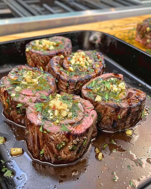 Cowboy Butter Steak Pinwheels – A Bold and Flavorful Delight!