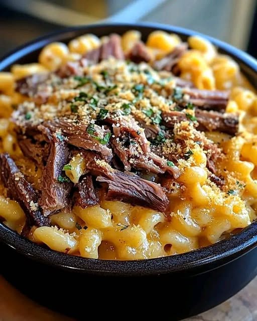 Brisket Mac and Cheese – A Comforting Fusion of Smoky and Cheesy Delight